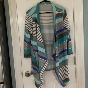 Stripped Cardigan